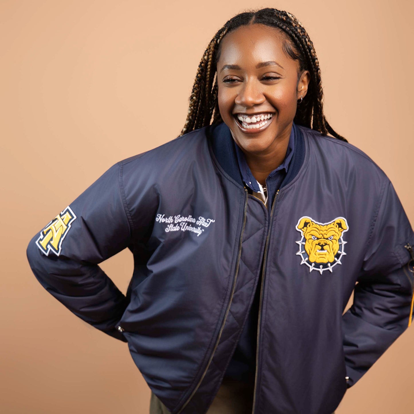 ATL AGGIES x Thee Illustrious Flight Jacket