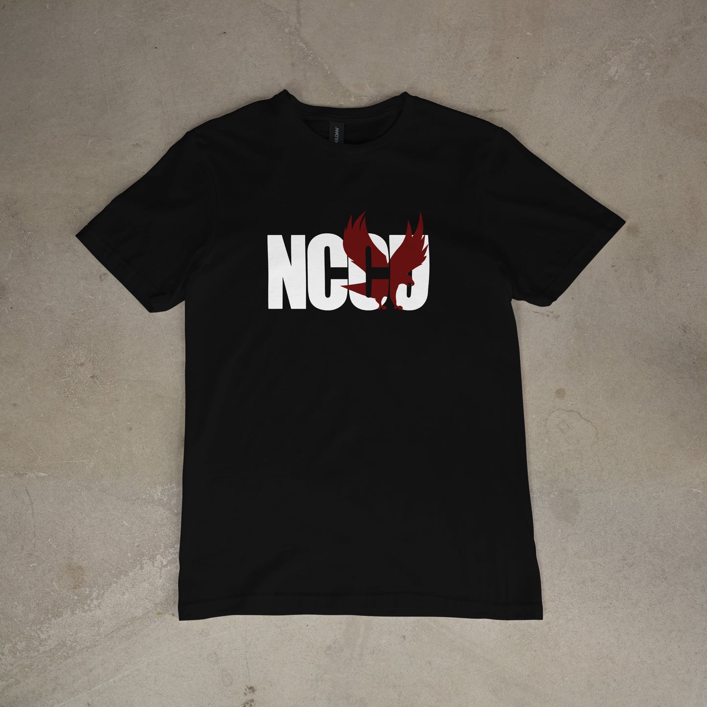 NCCU Inset Eagle Flight Tee