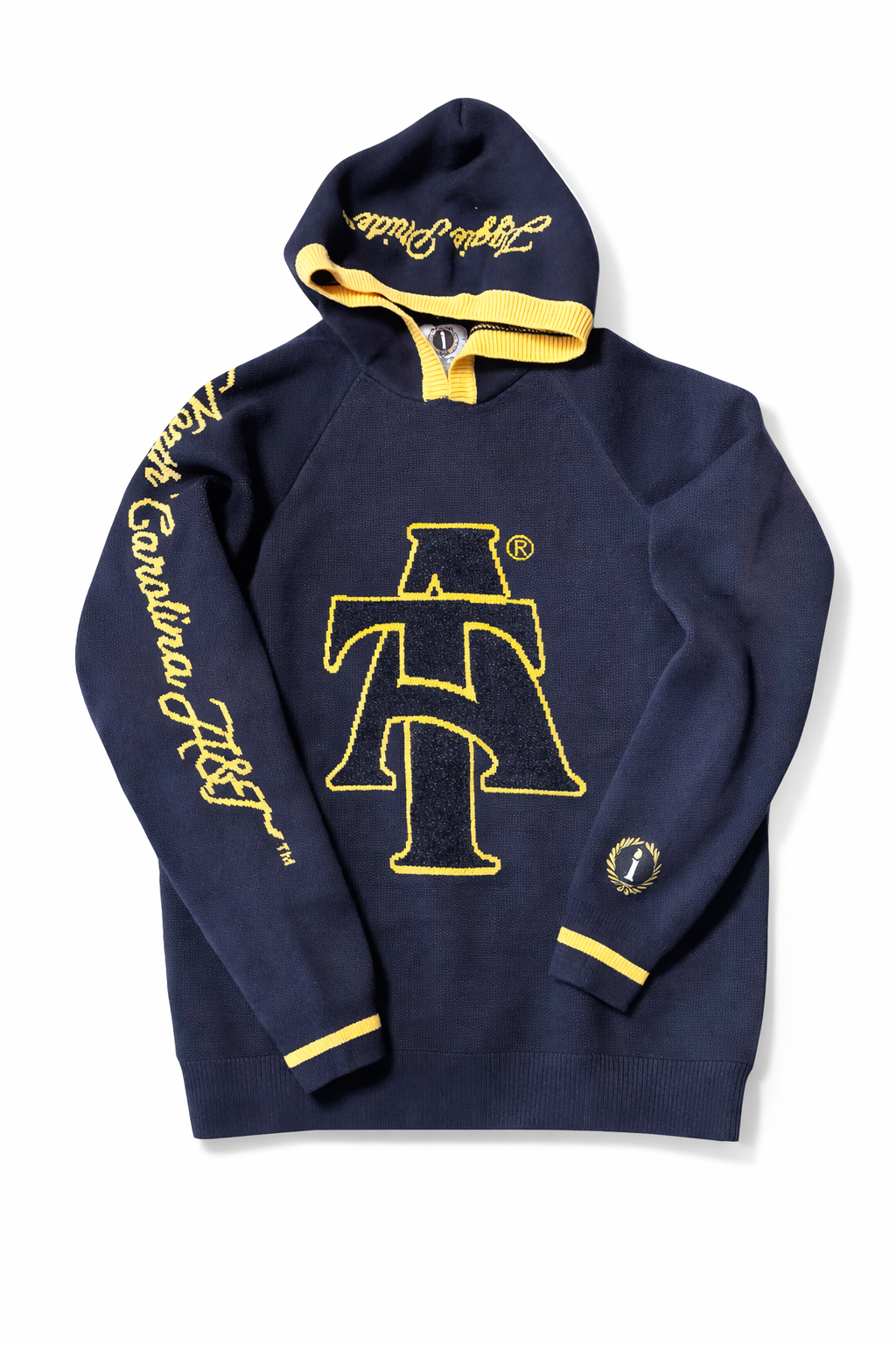 Interlock Chenille Knit Hoodie (Aggie Box Trunk Sale)