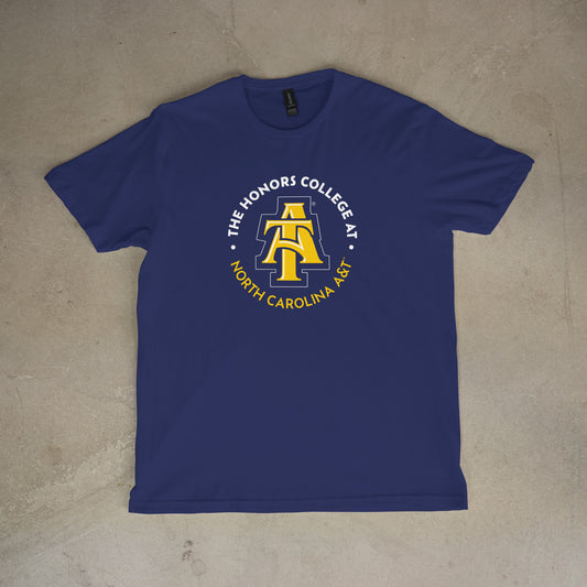 Honors College Interlock Circle Tshirt