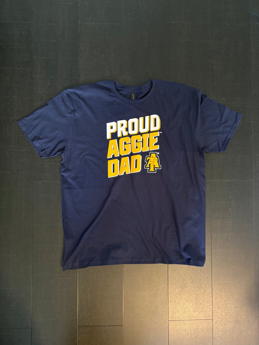 NCAT Proud Aggie Dad T-shirt