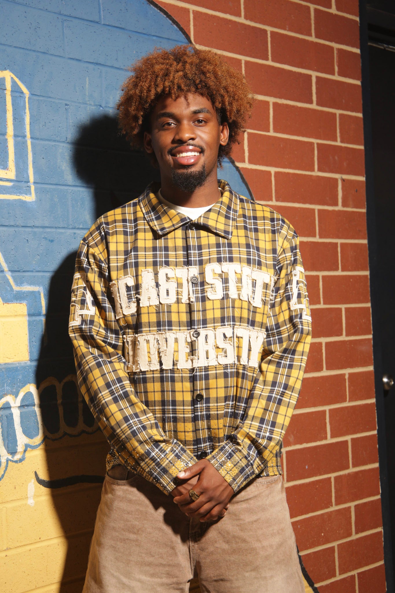 Ayantee Rhinestone Flannel by Luke **PICK UP ON CAMPUS ONLY**