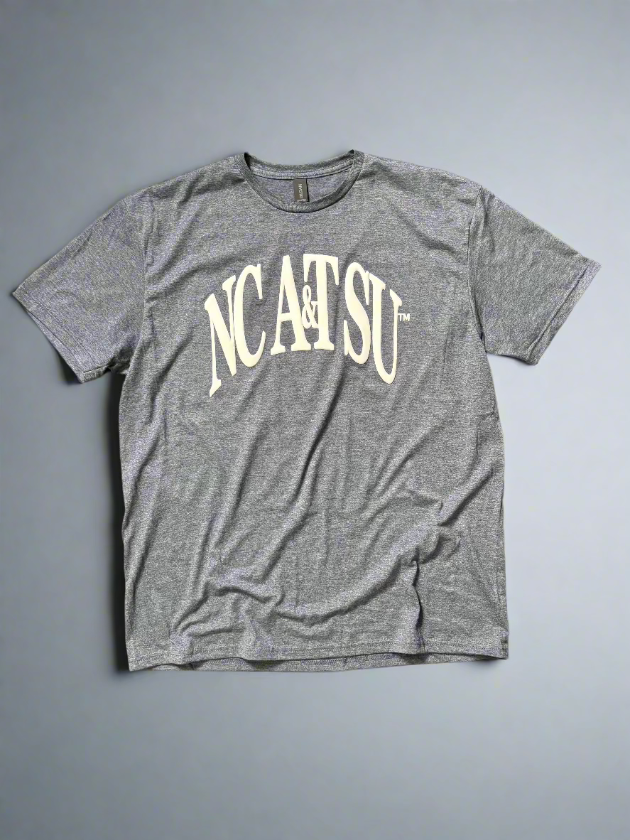 NCATSU Arched Navy Heather Tshirt