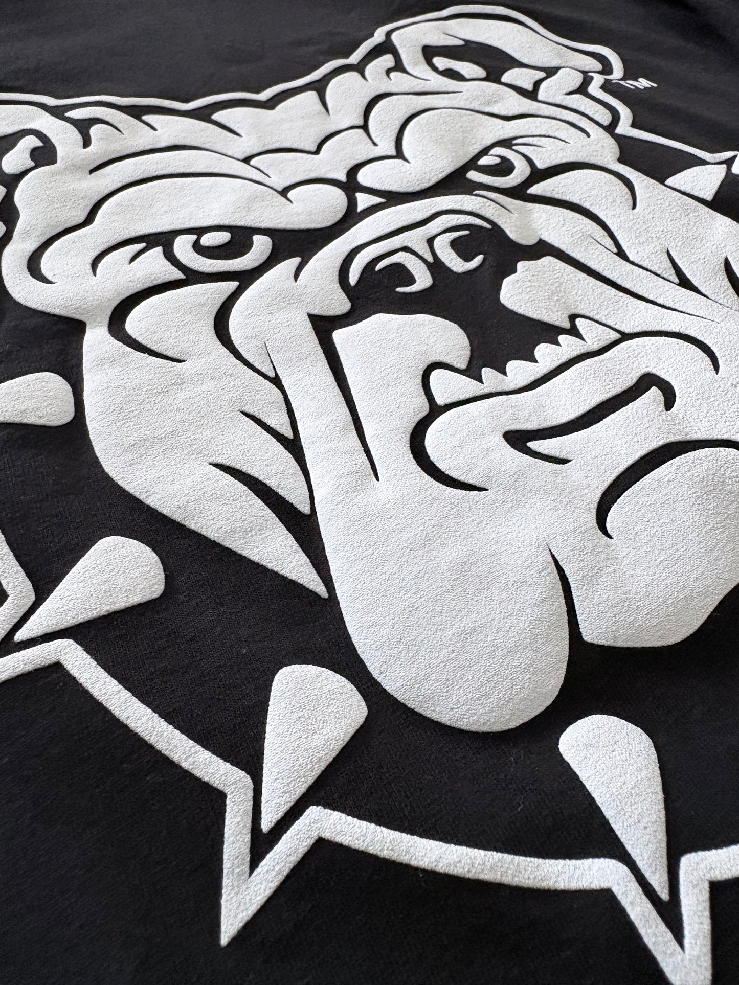 NCAT Aggie Dog White on Black T-shirt Hoodie