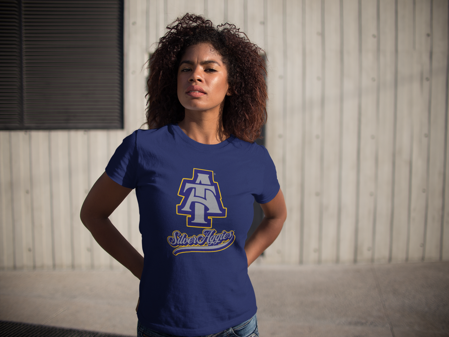 NCAT Silver Aggies T-shirt