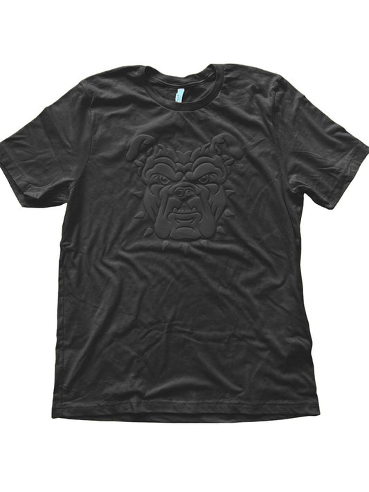 NCAT Aggie Dog Black on Black Puff T-shirt