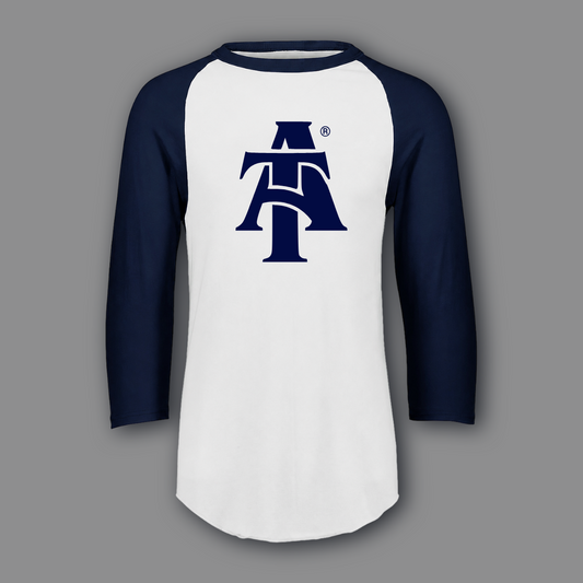 NCAT Interlock Raglan Baseball Tee