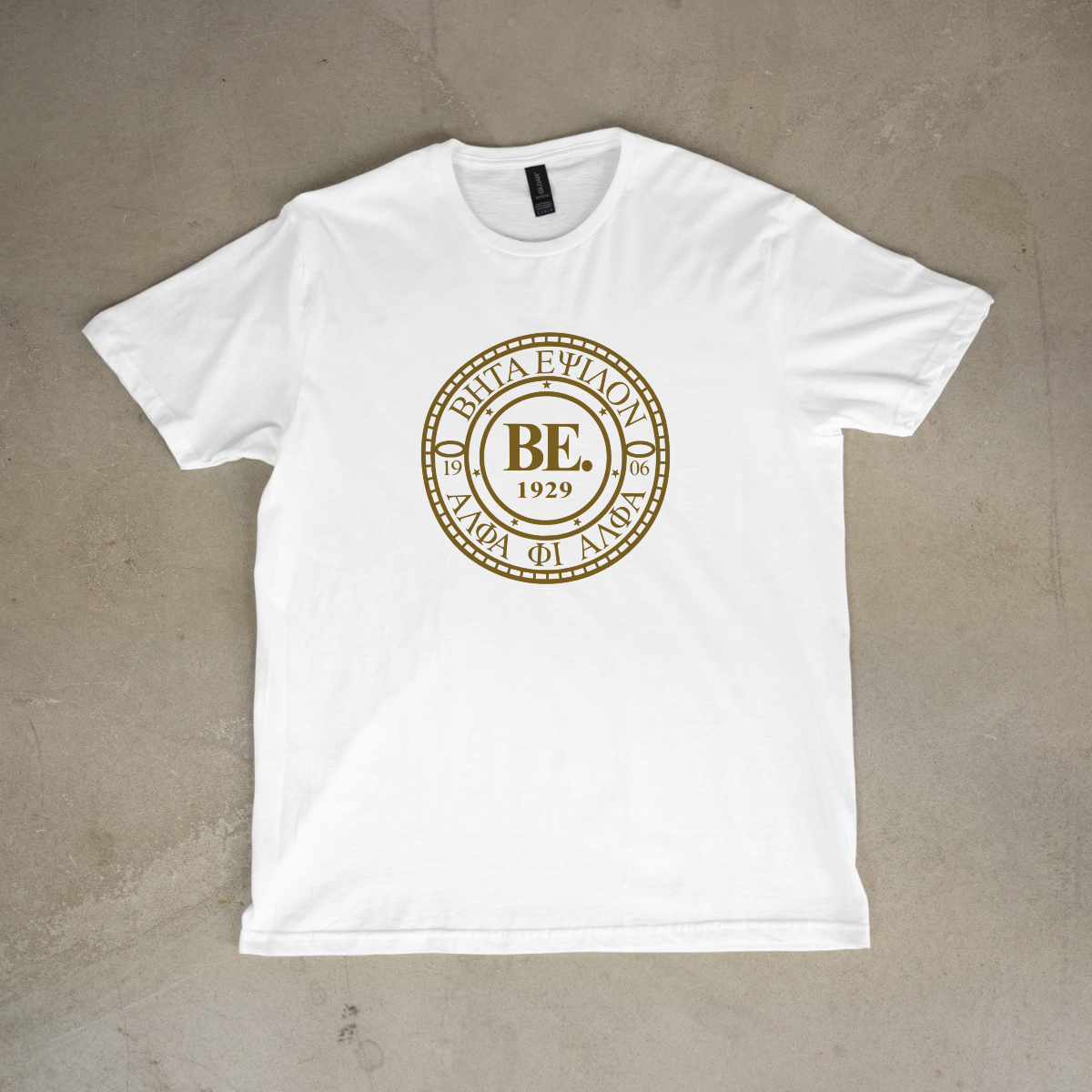 Beta Epsilon. Seal Tee