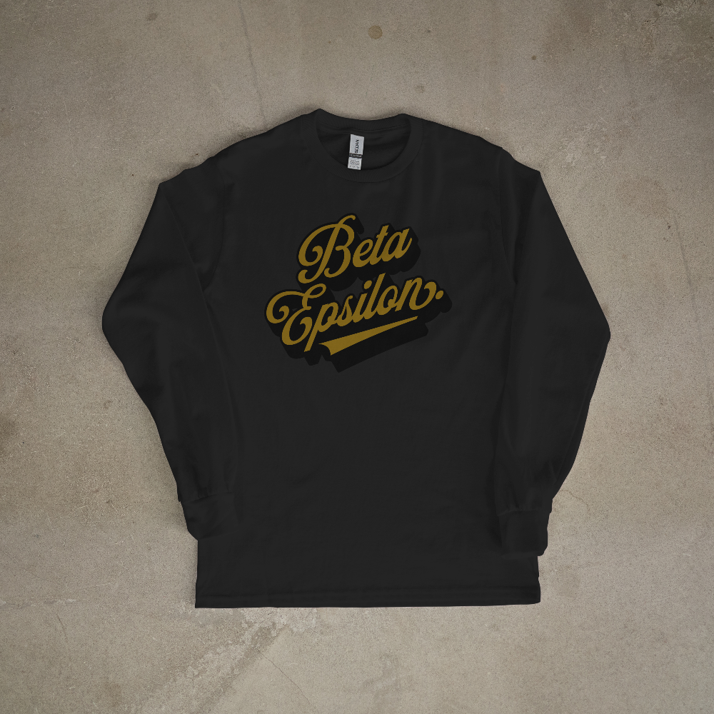 Beta Epsilon. Script Tee