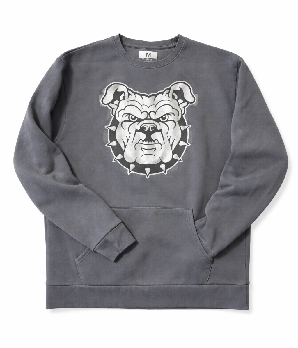 Silver Aggie Dog Pocketed Crew (Aggie Box Trunk Sale)