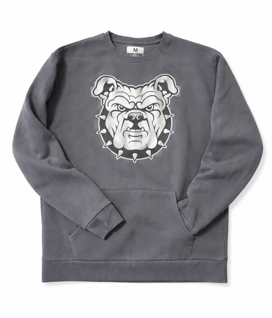 Silver Aggie Dog Pocketed Crew (Aggie Box Trunk Sale)