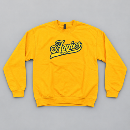 NCAT Aggies Varsity Gold Crewneck