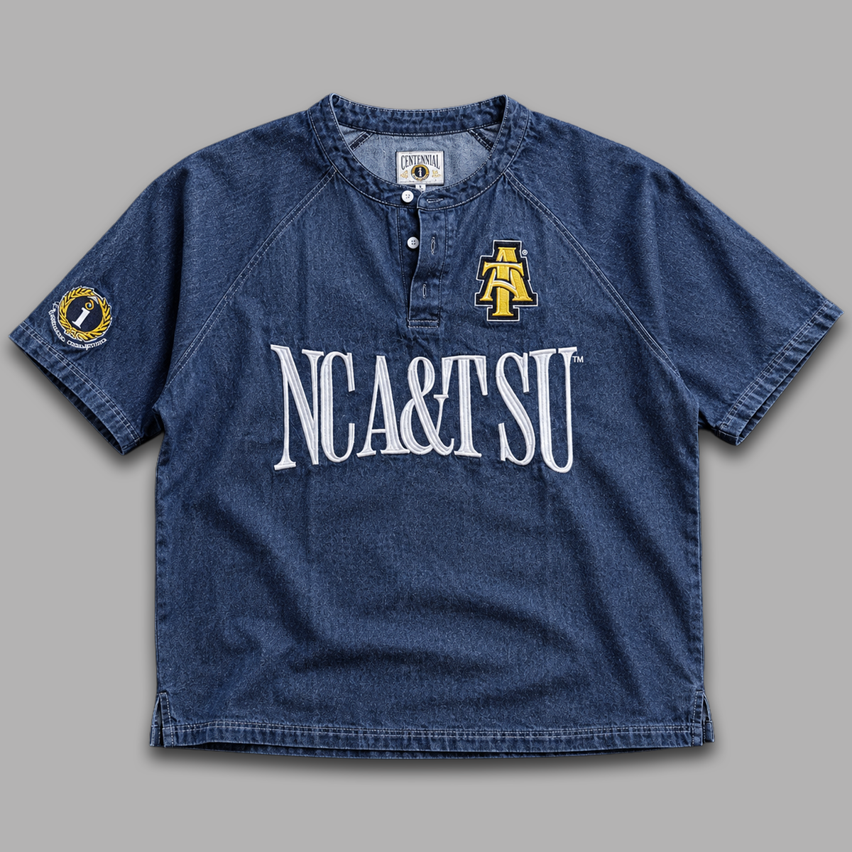 NCA&TSU Denim Henley (Centennial Collection)