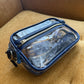 Beaded purse strap and clear bag