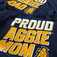 NCAT Proud Aggie Mom T-shirt