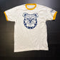 NCAT Aggie Dog White/Gold Ringer