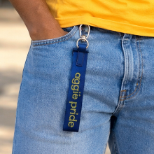 NCAT aggie pride never lost keychain