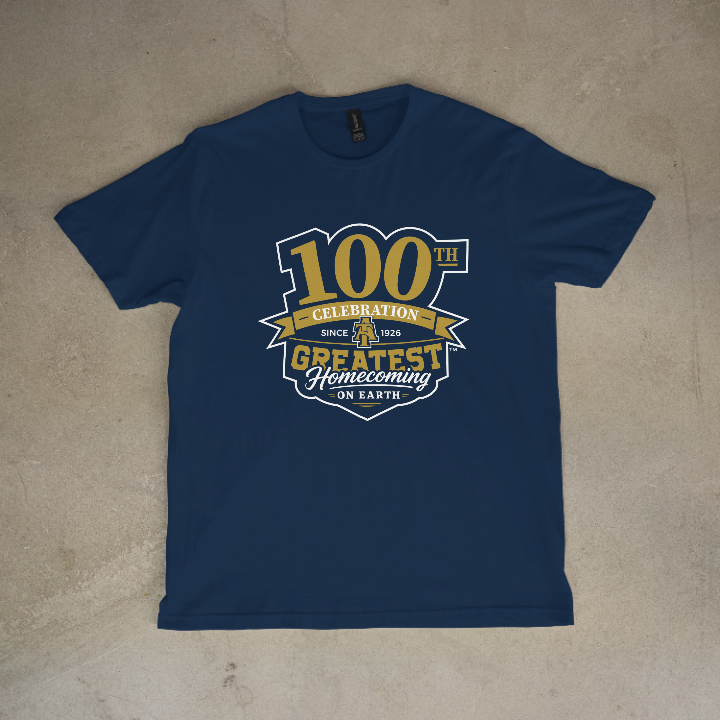 Official 100th Celebration Logo Short Sleeve T-Shirt