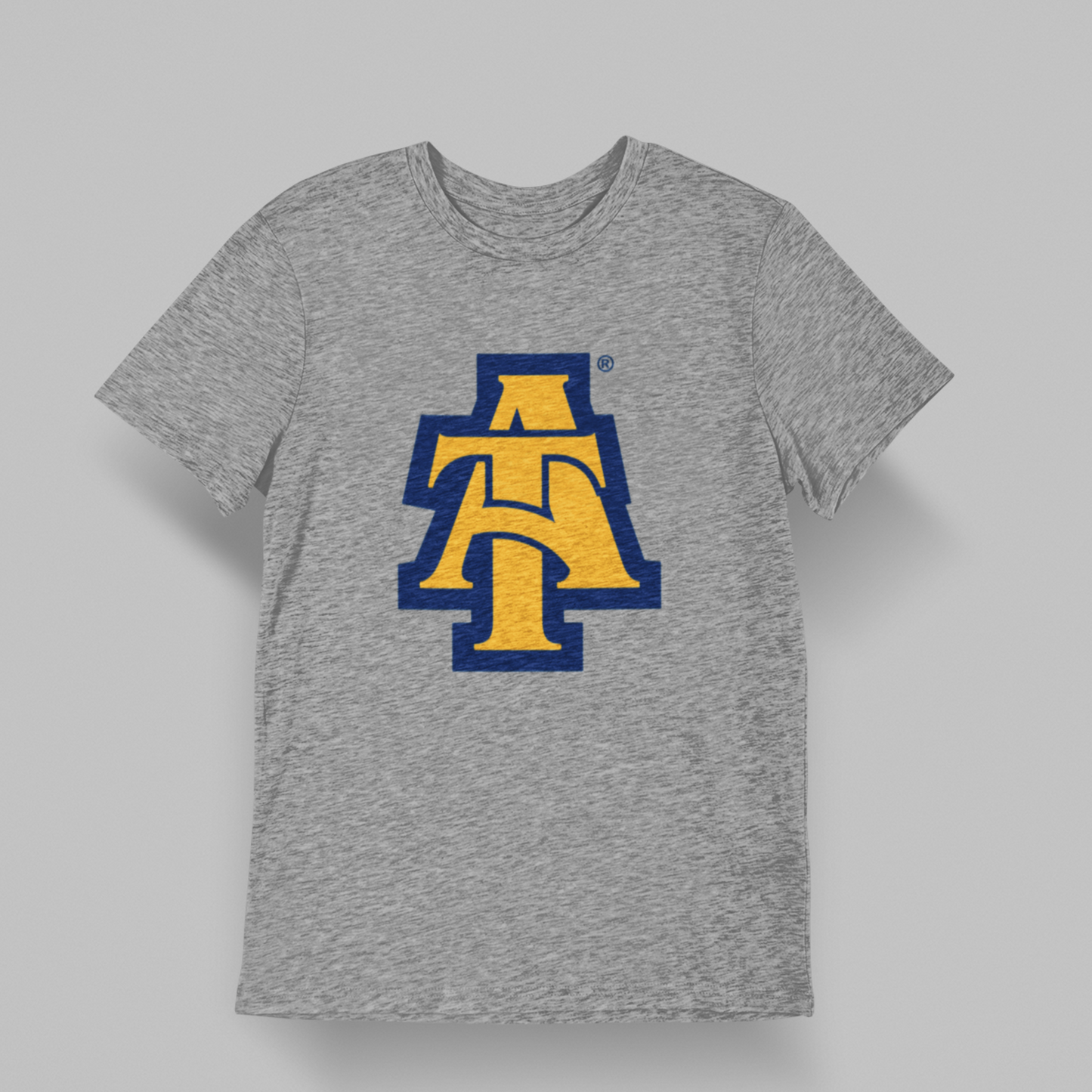 NCAT Interlock Heather Grey Tshirt