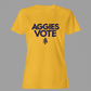 NCAT Aggies Vote t-shirt (Gold)