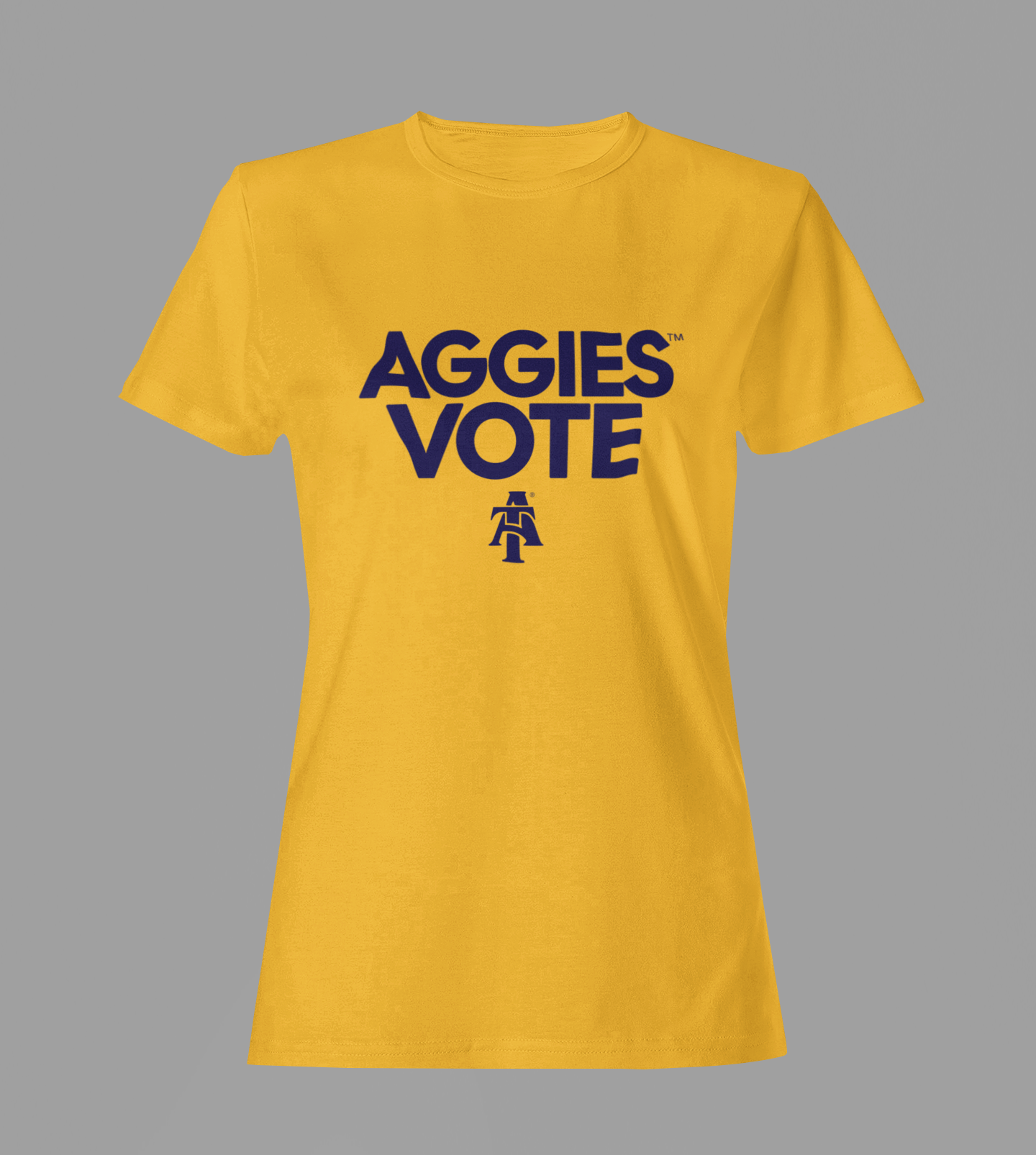 NCAT Aggies Vote t-shirt (Gold)