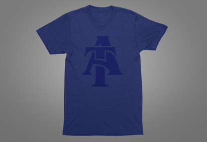 NCAT Interlock Navy Heather SS T-shirt