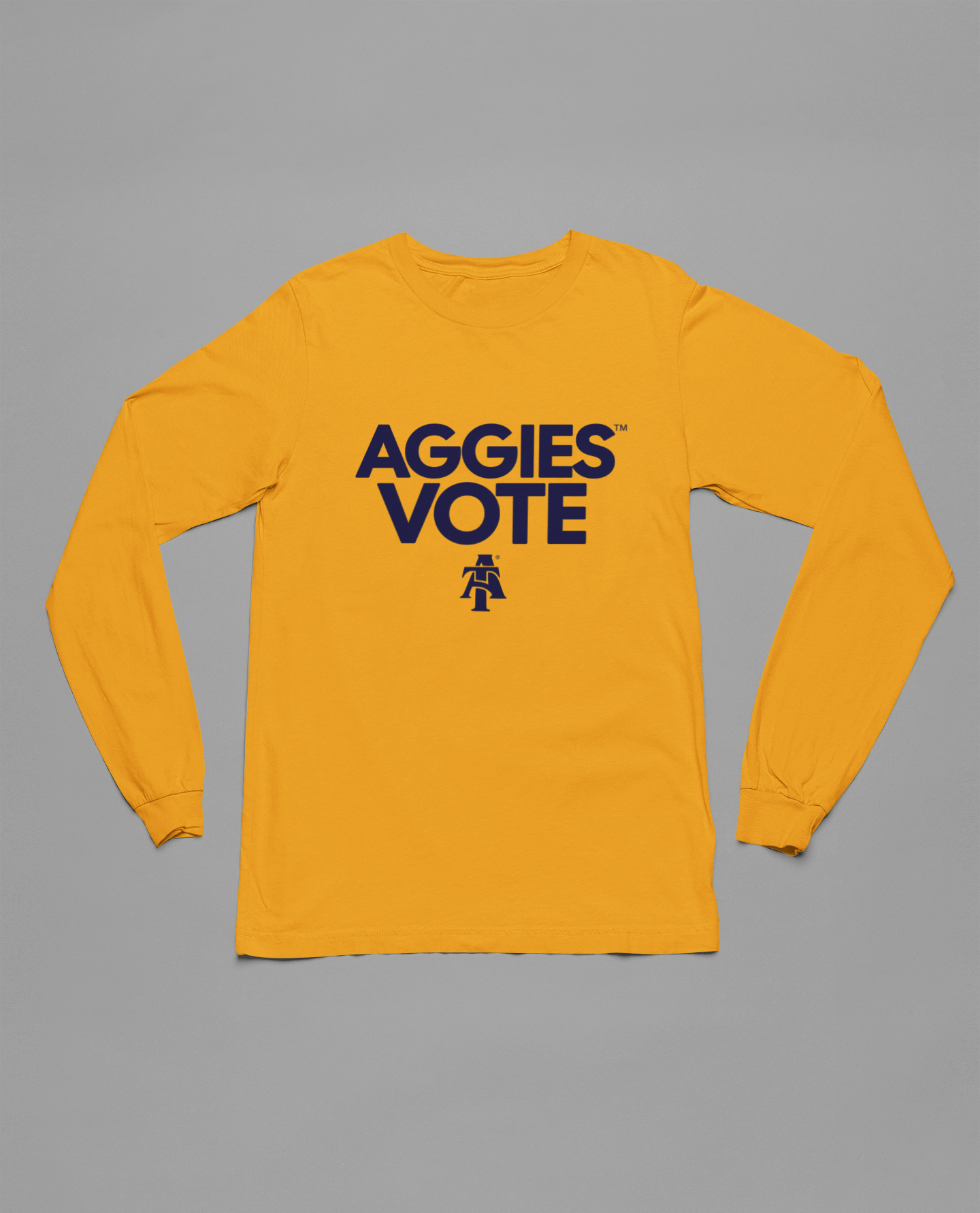 NCAT Aggies Vote t-shirt (Gold)