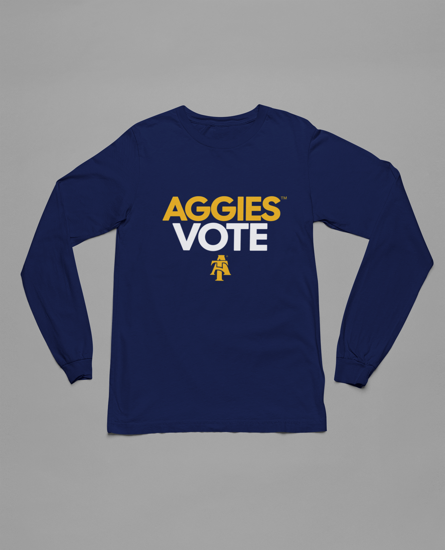 NCAT Aggies Vote t-shirt (Navy)