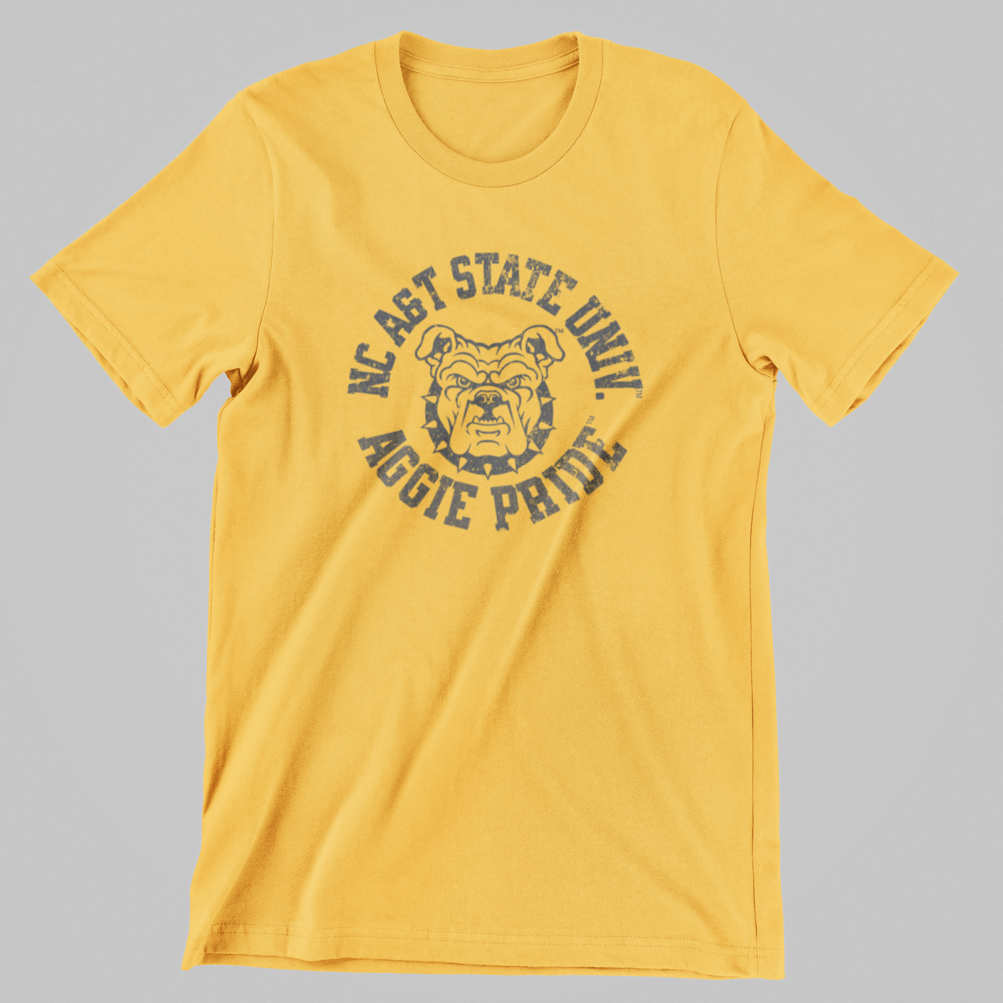 NCAT Distressed Aggie Pride with Aggie Dog T-shirt