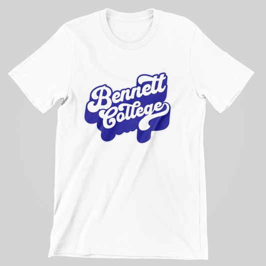 Bennett College Retro Cursive Tshirt