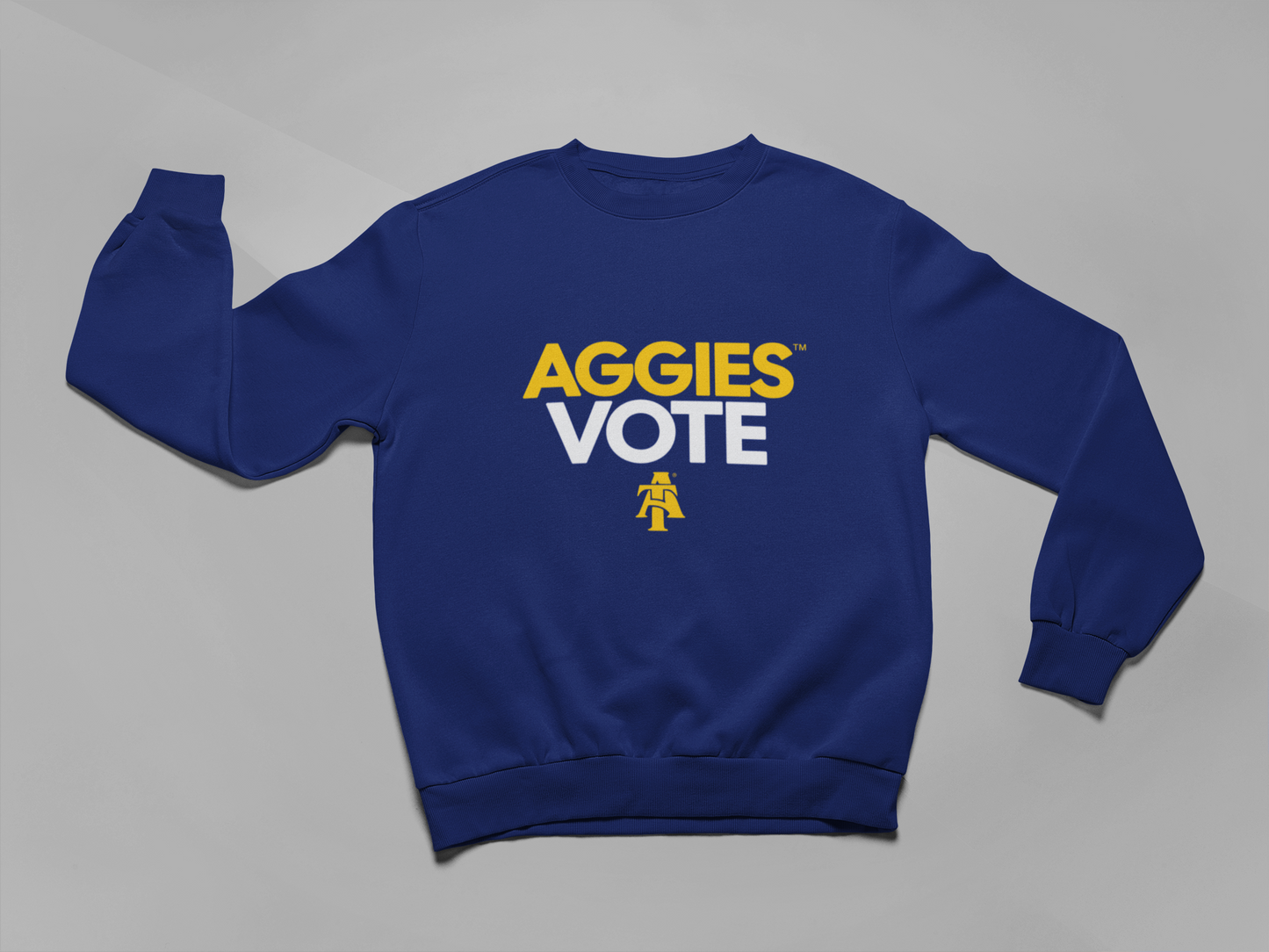 NCAT Aggies Vote Sweatshirt (Navy)