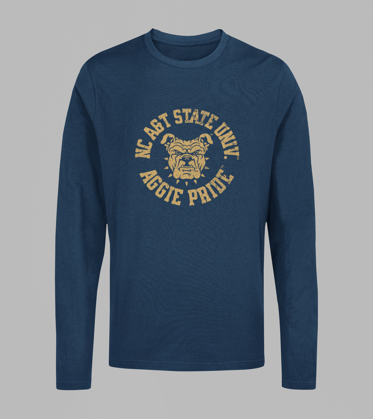 NCAT Distressed Aggie Pride with Aggie Dog T-shirt