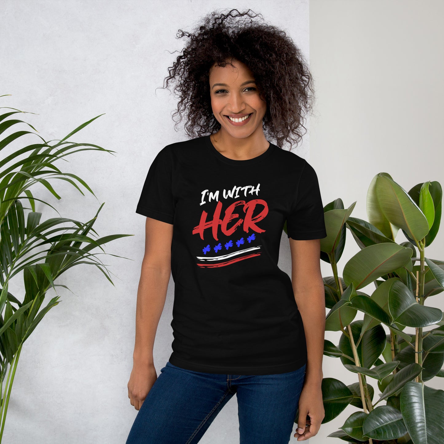 I'm With HER Unisex t-shirt