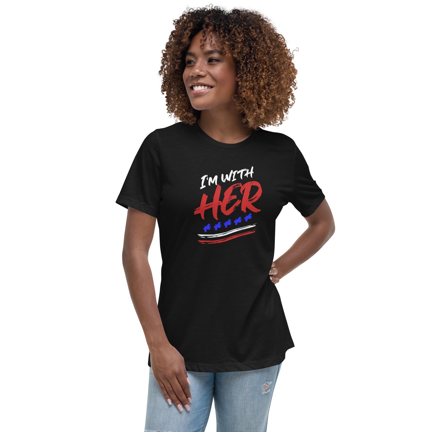 I'm With HER Women's Relaxed T-Shirt